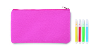 Logo trade corporate gifts picture of: Pencil case with markers